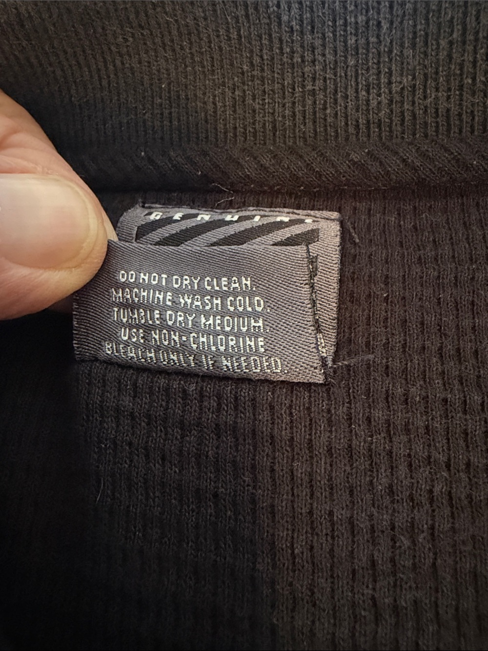 Oakley Black Polo with Gray Contrast Collar - Picture 5 of 11